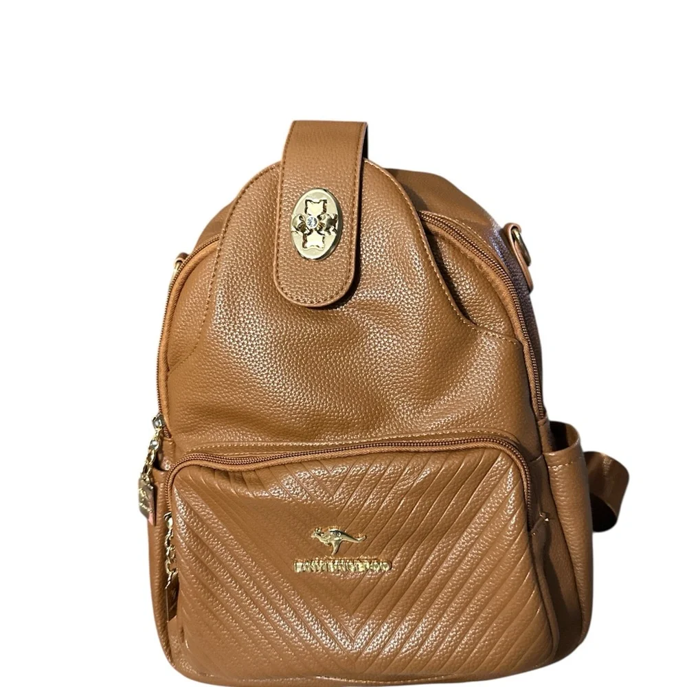 lanyibaigeroo | Bags | Nwot Lanyibaigeroo Brown And Gold  display picture 1